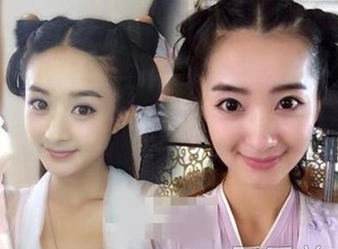 替身美过赵丽颖 10位替身与明星似双胞胎