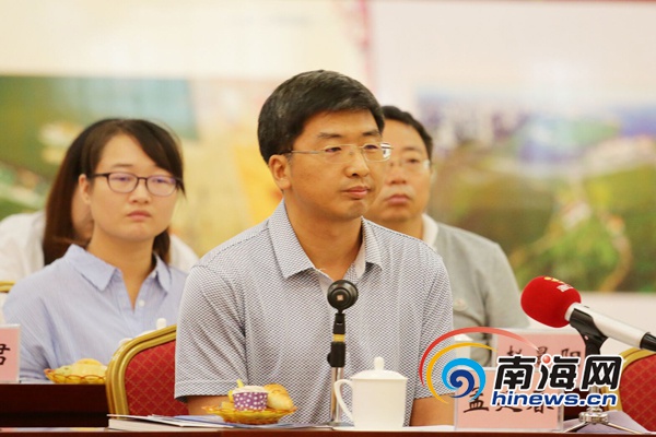 清华大学公共管理学院教授孟延春。(南海网记者 刘洋 摄)